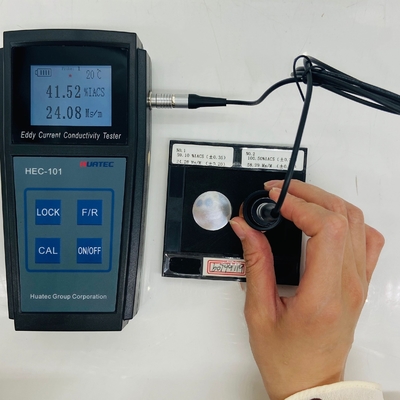 Peralatan pengujian arus Eddy presisi tinggi 60KHz Digital Eddy Current Conductivity Meter