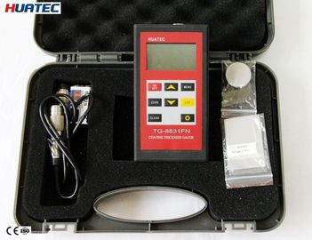 Magnet dan backset otomatis Coating Thickness Tester TG8831FN dengan baterai 9V