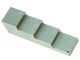 Metrik / Imperial Ultrasonic Calibration Blocks Langkah Wedge 1018 304 4340 Steel