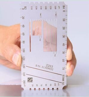 Multi-hatch Gauge Untuk Mengukur Adhesi Lapisan Film Dari Plastik Dan Kayu