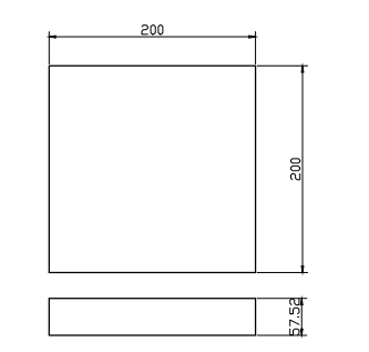 Uji Partikel Magnetik Blok Uji Kekuatan Angkat Standar ASME 177N/18.1kg Mpi Blok Angkat Berat Mati 1