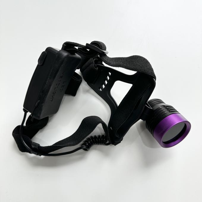 Lampu depan partikel UV Fluoresen Magnetik DG-3101S Dengan panjang gelombang puncak 365-370nm Dan 2 pcs 18650 baterai lithium 2