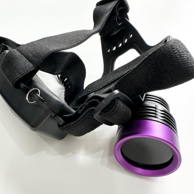 Lampu depan partikel UV Fluoresen Magnetik DG-3101S Dengan panjang gelombang puncak 365-370nm Dan 2 pcs 18650 baterai lithium 5