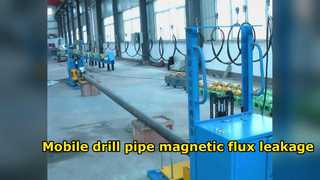Peralatan deteksi kebocoran fluks magnetik pipa bor seluler