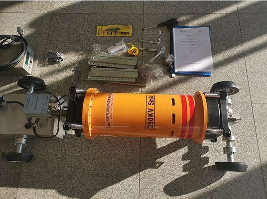 Dukungan yang disesuaikan OEM HUATEC Pengelasan X ray Pipeline Crawler HXPC-100B1X