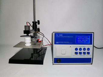 Precision TG-100G Inbuilt Printer Nikel-tembaga-nikel Electroplating Coulometric Ketebalan Tester Tekanan Beban 50g