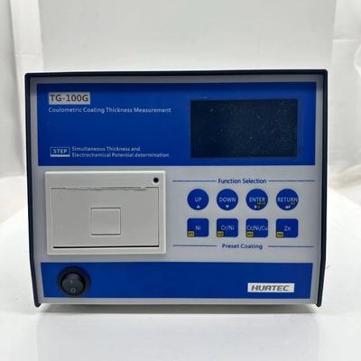Penguji Ketebalan Coulometric Elektroplating TG-100G Pengujian Kawat Terhubung ke Komputer