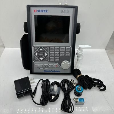 FD219 Detektor Cacat Ultrasonik Presisi Tinggi Kalibrasi Otomatis Pengukuran Ketinggian Retakan Koreksi permukaan melengkung