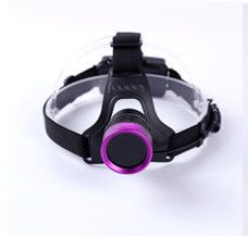 DG-3101S Lampu depan UV yang disesuaikan 365-370nm 10000μW/cm2 Hands Free Helmet Lampu UV LED Untuk Inspeksi Partikel Magnetik Penetrant Fluoresen