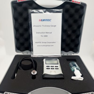 TG-3400 Portable Industrial Ultrasonic Thickness Tester 1000-9990m/s Kecepatan Suara untuk Boiler Shipbuilding Petroleum