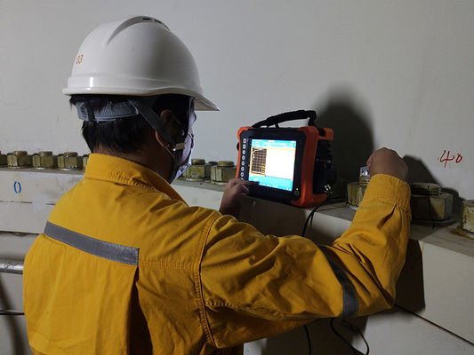 HPA-620PRT Portable Phased Array Ultrasonic Defect Detector TFM Imaging C-Scan Peralatan NDT layar sentuh 10,4 inci