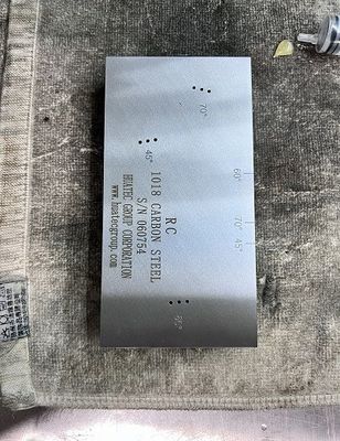 Perbandingan Resolusi RC Baja Karbon Blok Kalibrasi Ultrasonik Standar AWS D1.1/D1.1M-2015