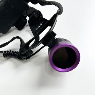 Lampu depan partikel UV Fluoresen Magnetik DG-3101S Dengan panjang gelombang puncak 365-370nm Dan 2 pcs 18650 baterai lithium