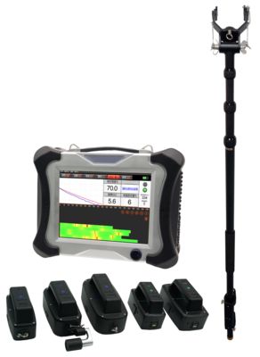 Penguji Ketebalan Dinding Pipa Logam Arus Eddy Pulse HEF-17 dengan Layar LCD