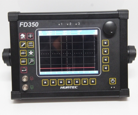 Kalibrasi Otomatis Frekuensi Peningkatan Otomatis 0.2 ~ 20 MHz Detektor Cacat Ultrasonik Digital