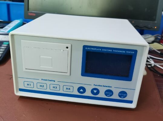 TG-100E Pengukur Ketebalan Pelapisan Elektrolitik 0.01-35um Mesin Uji Ketebalan Pelapisan Multi-Lapisan Dengan Fungsi Pencetakan