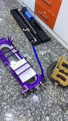 Sistem Deteksi Kebocoran Las Kotak Vakum HV1800F-LED untuk Dasar Tangki & Bejana Tekan