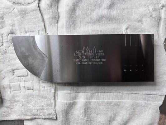 Blok Kalibrasi Tipe A Phased Array - Layanan Uji Tak Merusak (NDT)