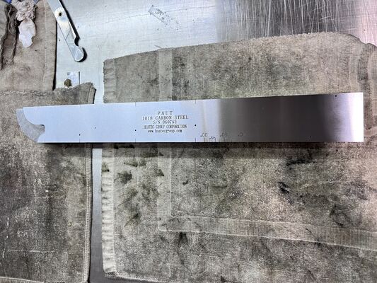 Kalibrasi Radius PAUT IIW Blok ISO 19675 Metrik