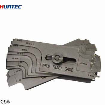 MG-11 Profesional Fillet Weld Gauge untuk Inspeksi Kualitas Las