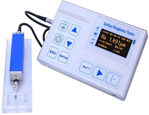 Surface Roughness Tester 4 Inch OLED Screen 22 Parameter