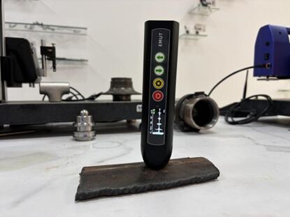 TG-140EX Alat Ukur Ketebalan Ultrasonik Elektromagnetik Tahan Ledakan A-Scan