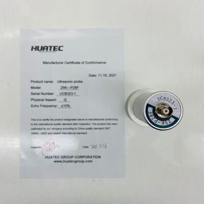 High Sensitivity Ultrasonic NDT Probe Transducer for Non-Metallic Material Detection