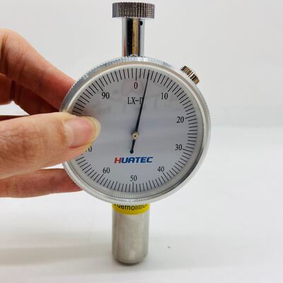 LX-D Resolusi Tinggi Digital Shore Durometer Hardness Tester untuk Karet Karet & Kaca