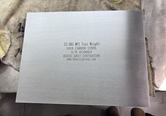 45N/118N/177N Blok uji angkat beban mati untuk pengujian yoke detektor cacat magnetik
