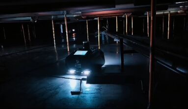 Robot Inspeksi Pelat Bawah Tangki Navigasi Otonom Otomatis HMFL-R1000