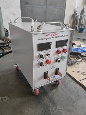 HCDX-2000 Mobile AC/DC Magnetic Defect Detector untuk pengujian MPI di industri penerbangan & mobil