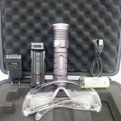 Senter LED UV cahaya LED Ultraviolet Senter Jam Kerja Panjang dan Kualitas Stabil