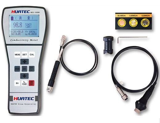 Pengukur Konduktivitas Digital Dirancang dengan Frekuensi Eddy Phase Switchable 60KHz dan 500KHz