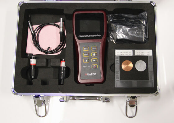 HEC-102 Meter Konduktivitas Listrik Arus Eddy Digital Portabel