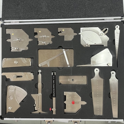 Visual Testing Welding Gauge Kit Peralatan pengujian non-destruktif