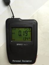 Meter Survei Radiasi Alarm Dosis Pribadi Dp802i Geiger Counter Dosimeter