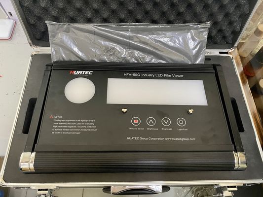 HFV-50G Flatbed Double Window Industrial X Ray Film Viewer untuk Inspeksi NDT Peralatan Tekanan