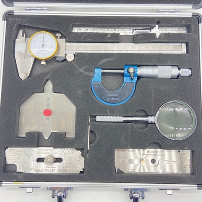 Visual Testing Welding Gauge Kit Peralatan pengujian non-destruktif