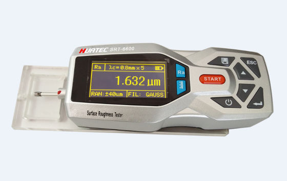 SRT-6600 Portable Handheld Surface Roughness Tester 160μm Range 14 Roughness Parameters OLED Display Metal Shell Roughness Measuring Instrument