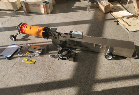 250 Kv X Ray Pipeline Crawler Machine Ndt Radiographic Testing Pipe Weld Inspection