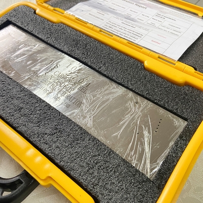 Blok Kalibrasi Ultrasonik Baja Ndt Iow 1018