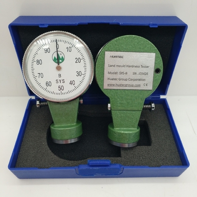SYS-B Sand Mold Surface Hardness Tester 980g Beban Maksimum Dan 2,50mm Kompresi Stroke