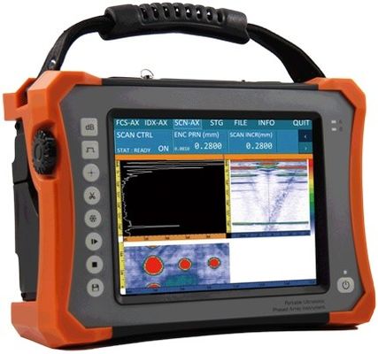 Detektor Cacat Ultrasonik Array Bertahap Portabel HPA-500