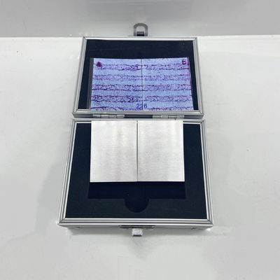 Blok Uji Penetrasi Paduan Aluminium YM-A untuk Pengujian Penetrasi Fluoresensi & Warna