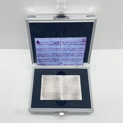 Blok Uji Perbandingan Penetrasi YM-A untuk Kalibrasi Sensitivitas & Kontrol Kualitas Pengujian Penetran