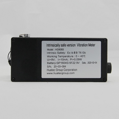 Vibrometer genggam dengan akurasi tinggi HG908 Jangkauan suhu 0 50C