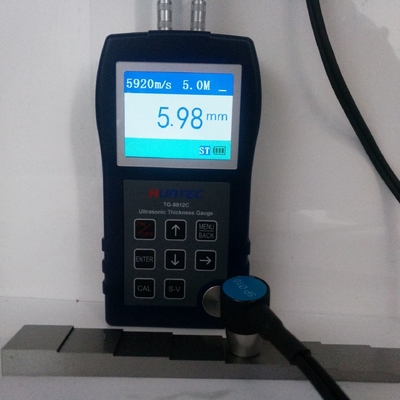 HUATEC TG-8812N Pengukur Ketebalan Ultrasonik Tipe Baru Lanjutan