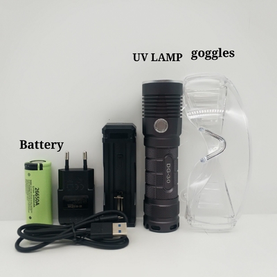 Lampu UV dengan senter ultraviolet DG-30 LED