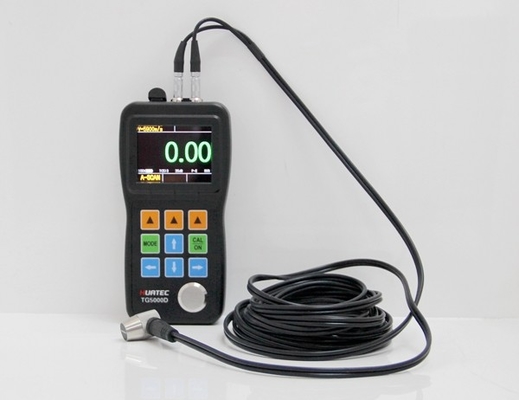 A / B Scan Echo-Echo Thru Paint Ultrasonik Ketebalan Gauge