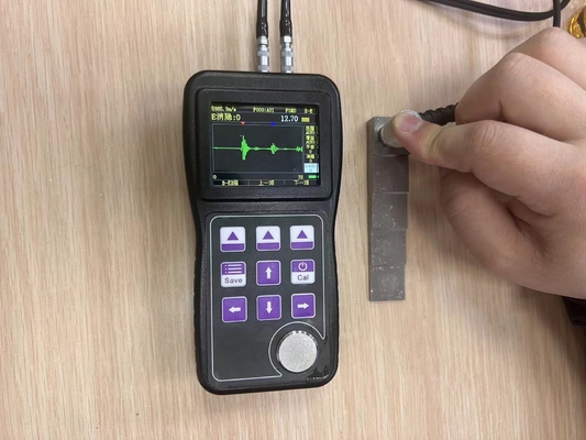 Ultrasonic Thickness Gauge Live A&B Scan Single & Dual Element Probe